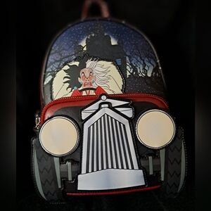 Cruella in Car Loungefly Mini Backpack